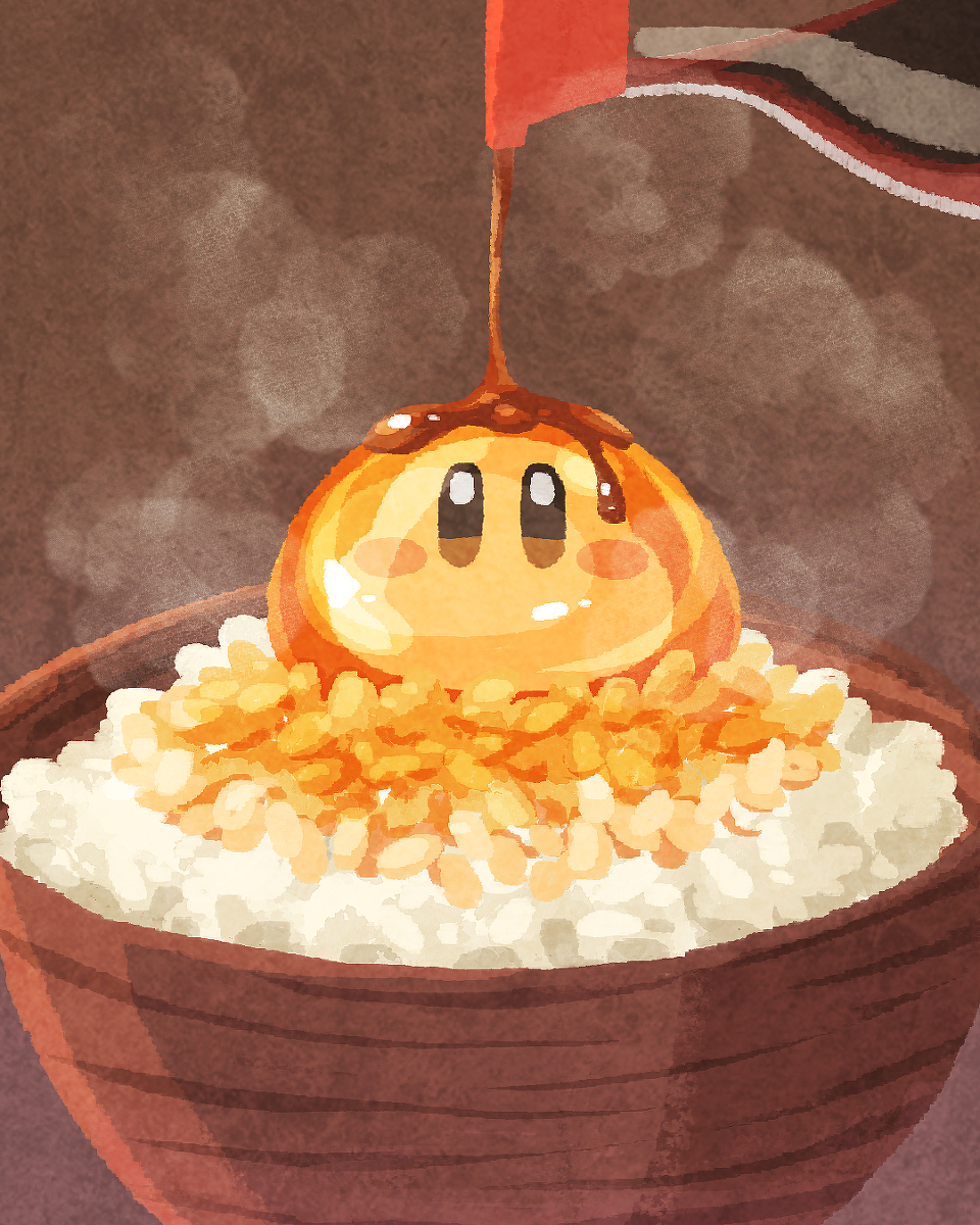 This is a pixiv picture whose title is 卵かけご飯.