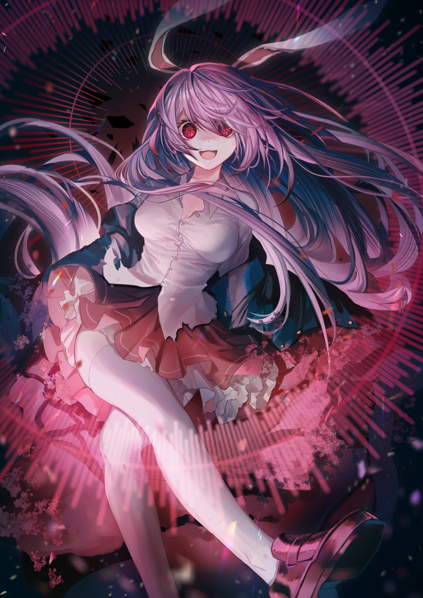 This is a pixiv picture whose title is 幻朧月睨.