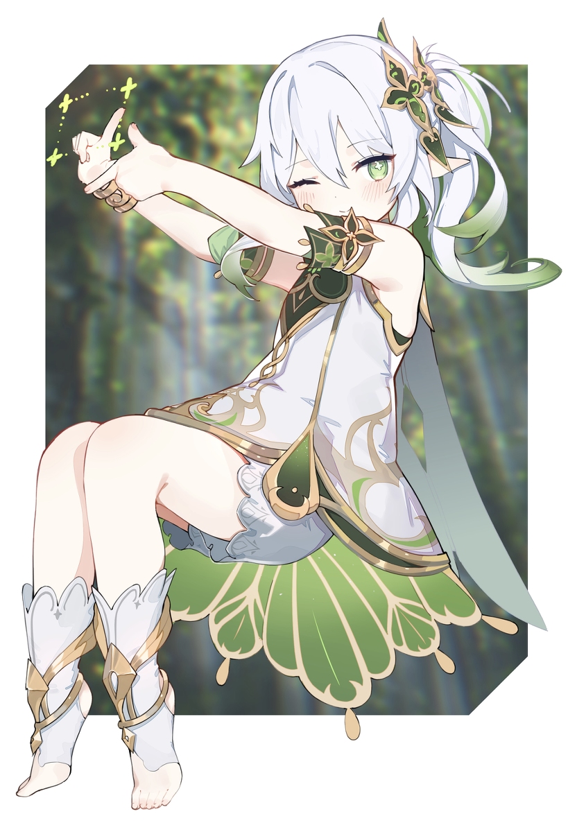 This is a pixiv picture whose title is ナヒーダ.