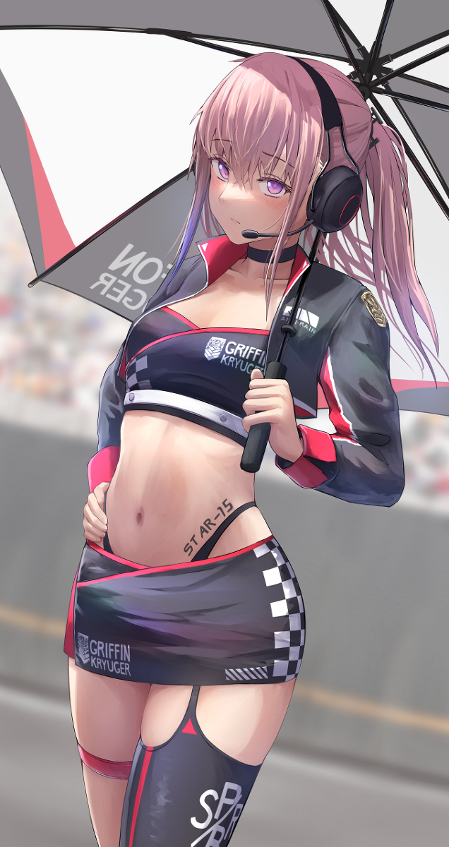 This is a pixiv picture whose title is 【Skeb】AR-15🏁.