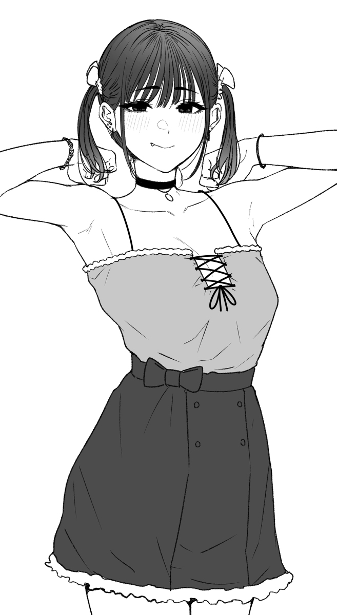 This is a pixiv picture whose title is 浮気したら終わる子.