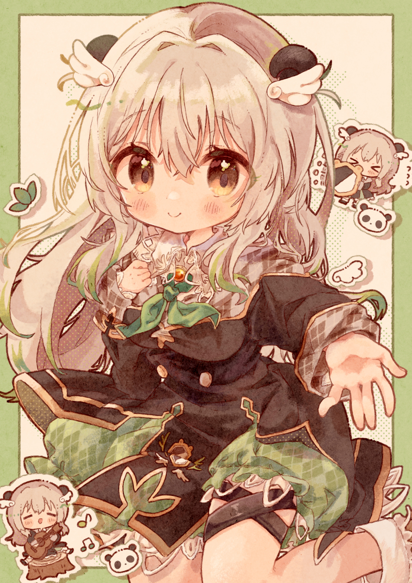 This is a pixiv picture whose title is skebご依頼絵まとめ.