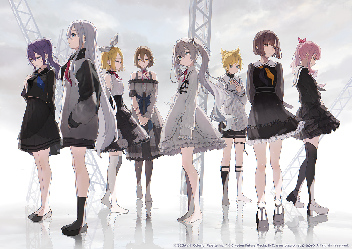 This is a pixiv picture whose title is 25時、ナイトコードで。『moment』.