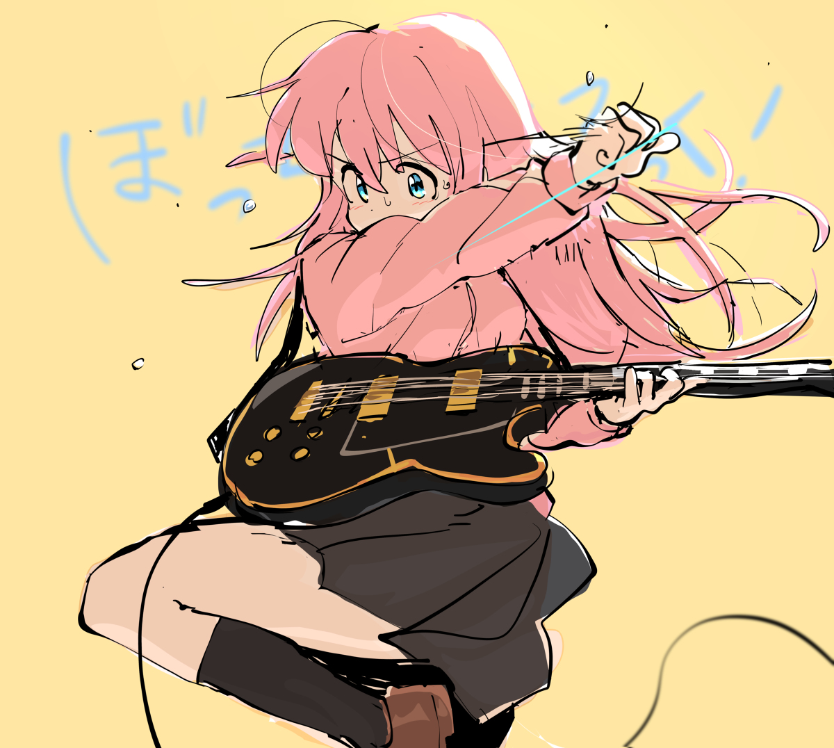 This is a pixiv picture whose title is 봇지.