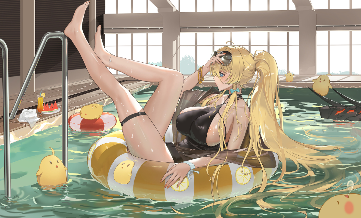 This is a pixiv picture whose title is 俾斯麦.