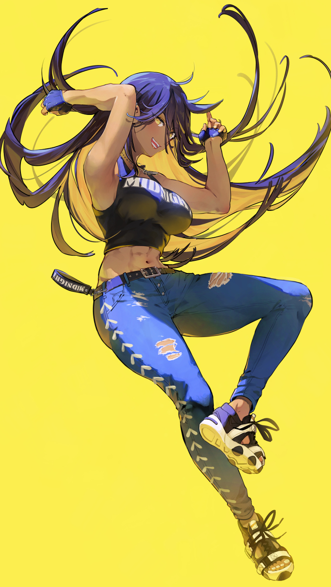 This is a pixiv picture whose title is OC.