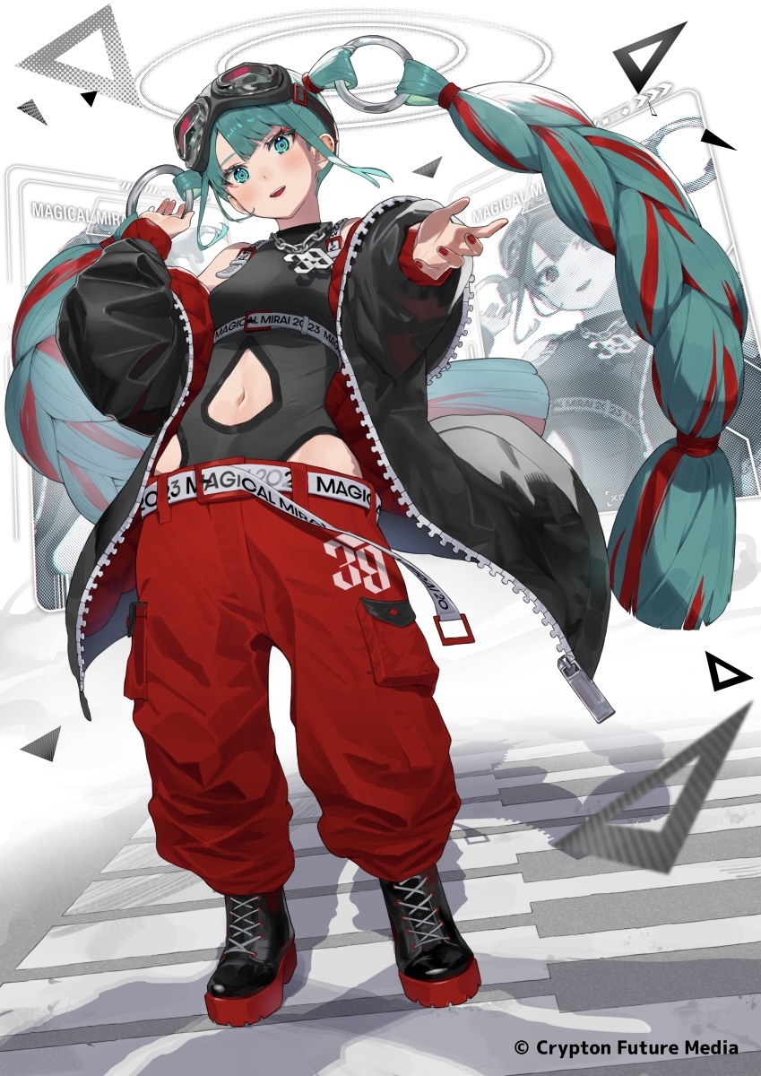 This is a pixiv picture whose title is マジミラ2023サブビジュアル.