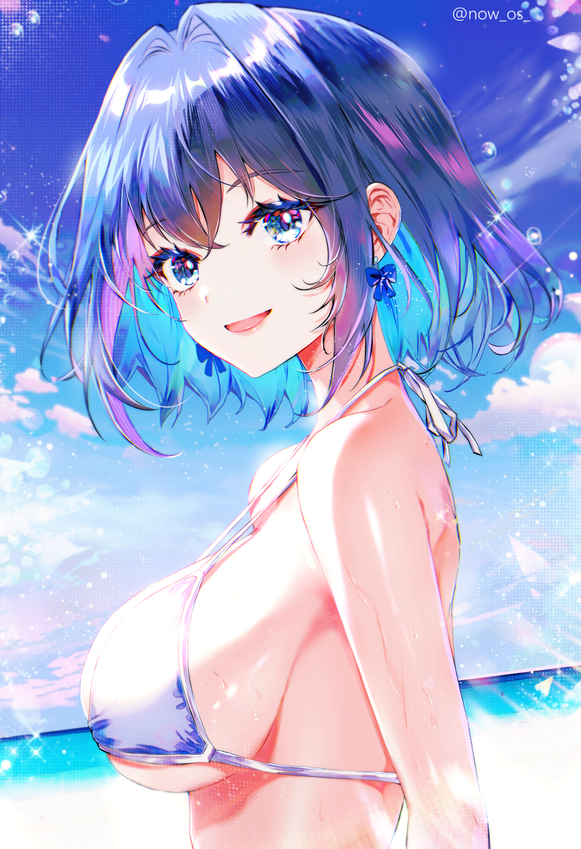 This is a pixiv picture whose title is 🌊👙🏖⏳.