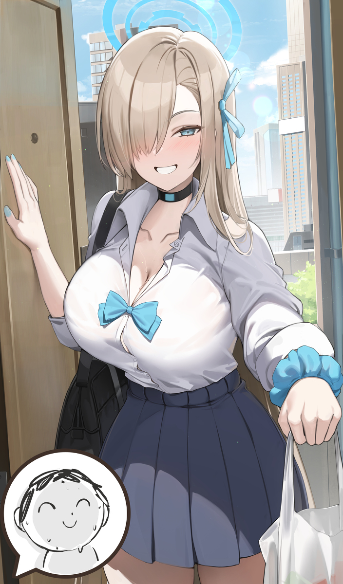 This is a pixiv picture whose title is アスナ.
