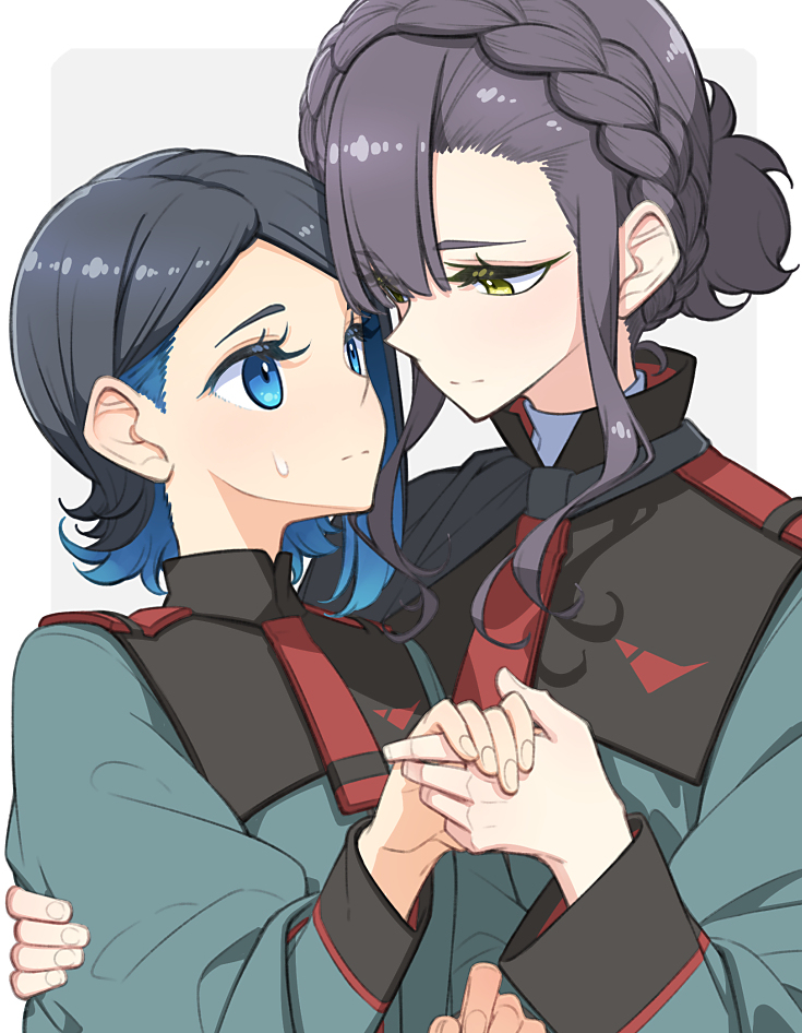 This is a pixiv picture whose title is ニカとサビーナ.