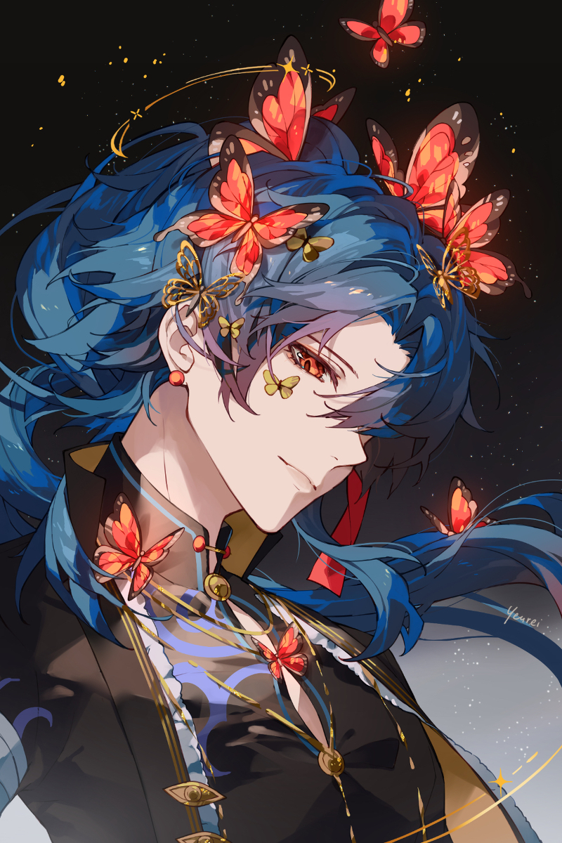 This is a pixiv picture whose title is Blade.