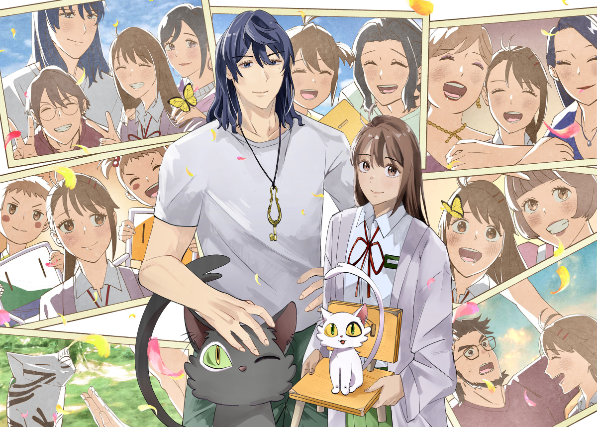 This is a pixiv picture whose title is すずめの戸締まりありがとう.