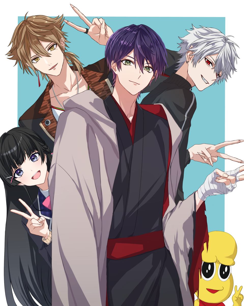 This is a pixiv picture whose title is 虚空再集会同時視聴感謝いえーい！.