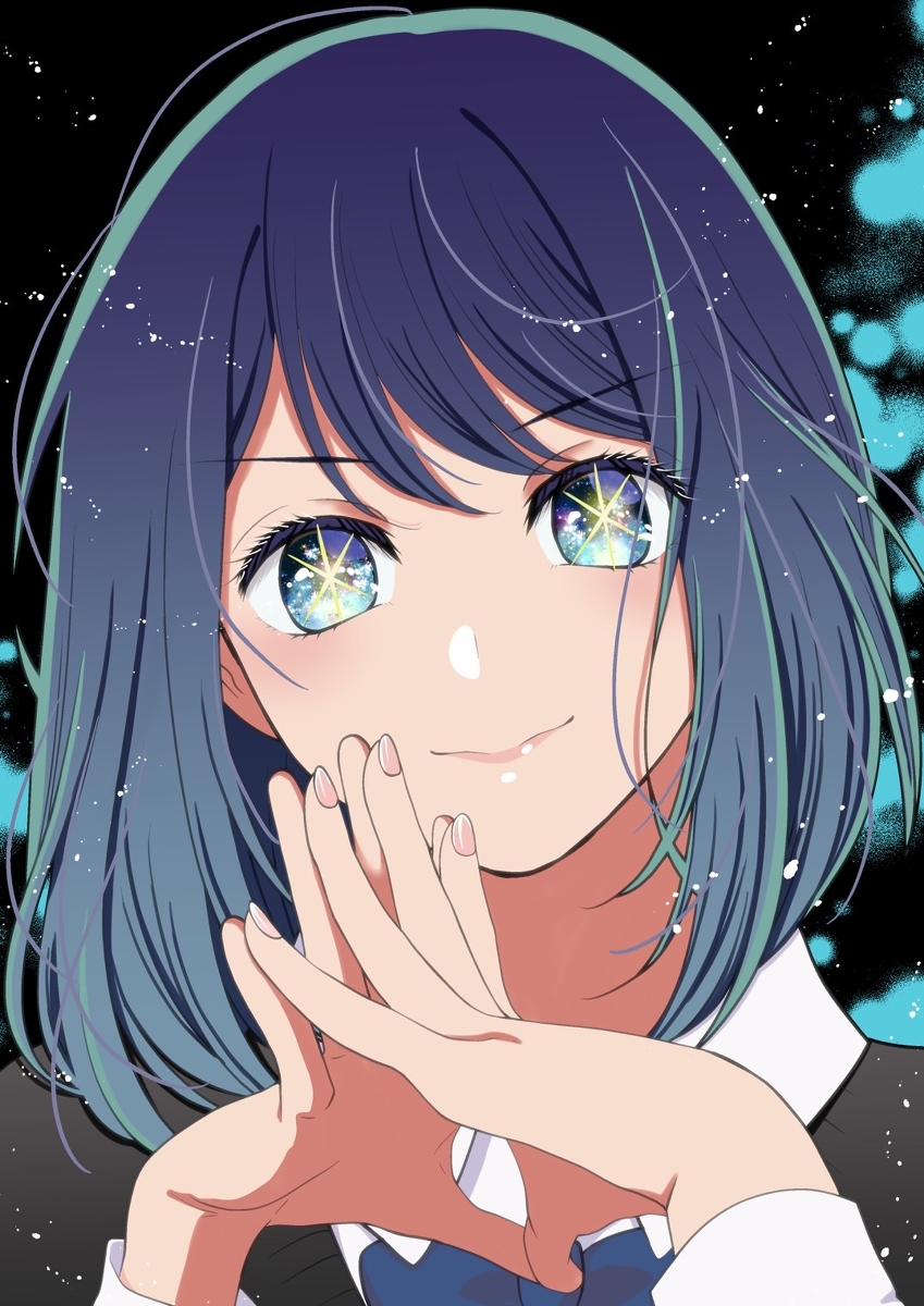 This is a pixiv picture whose title is 天才女優.