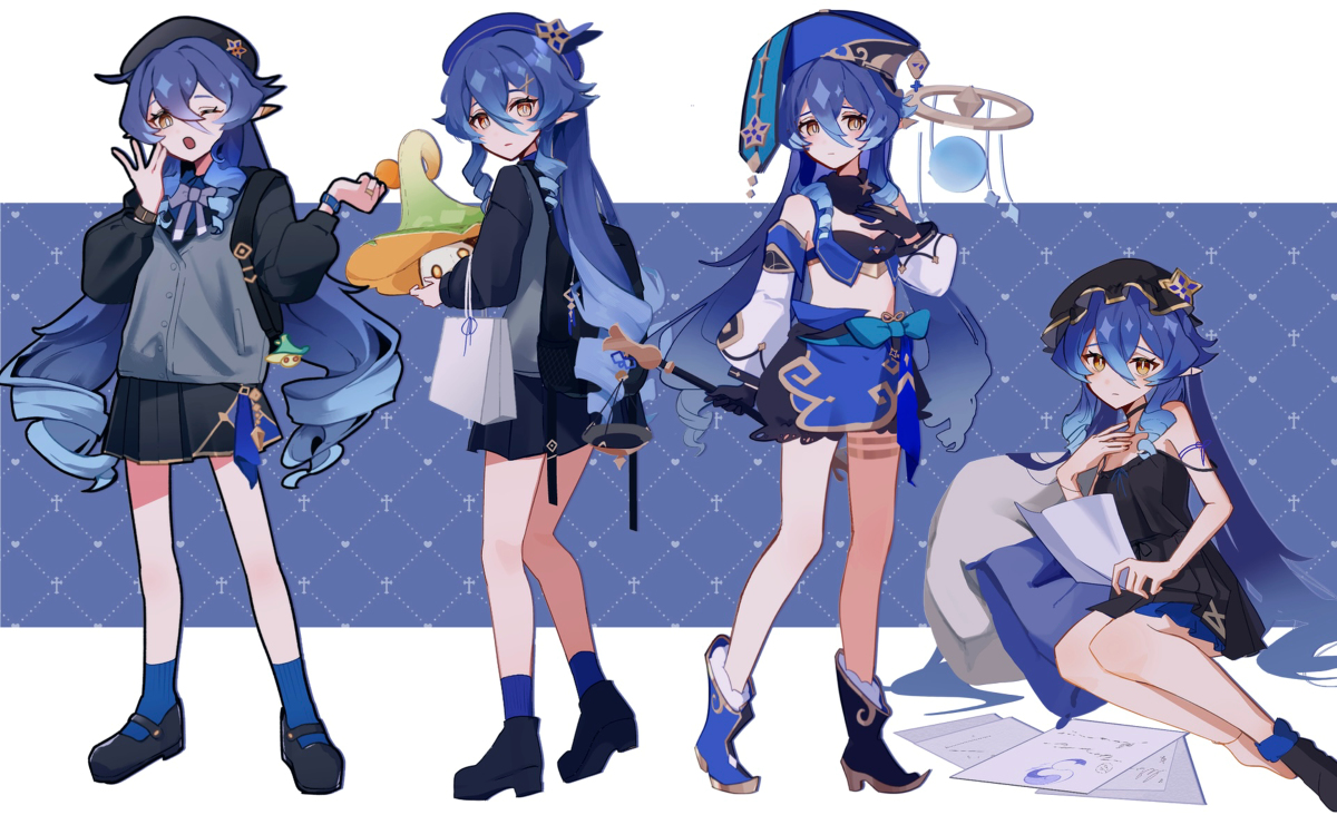 This is a pixiv picture whose title is さまざまなレイラ.