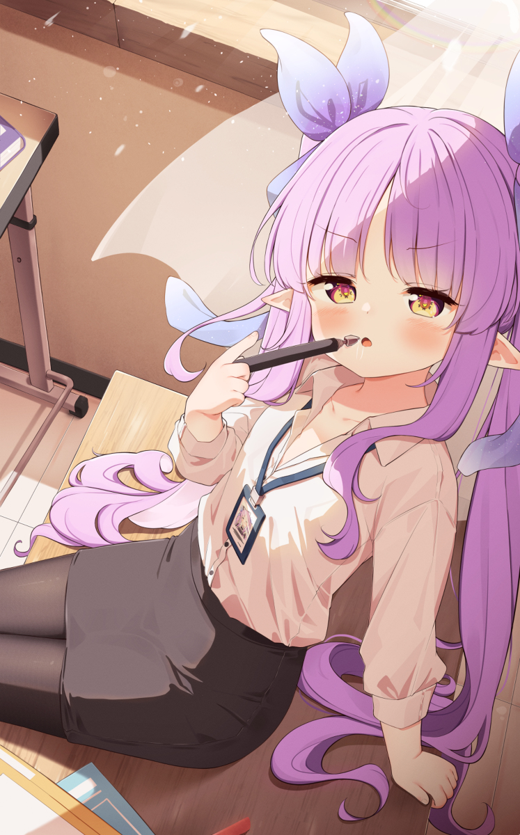This is a pixiv picture whose title is キョウカ先生！😊.