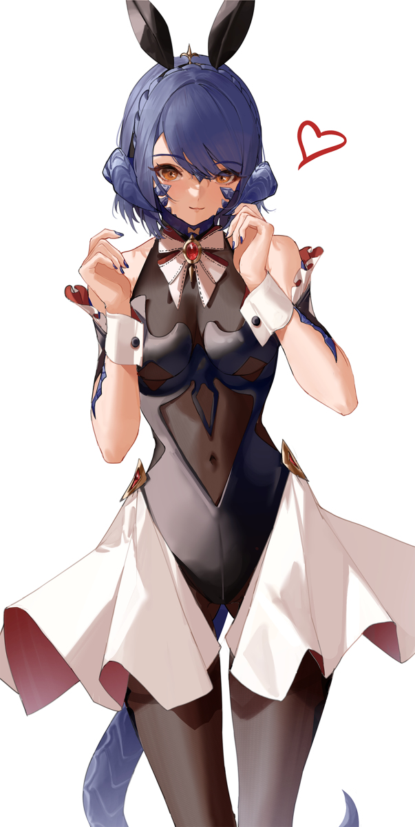 This is a pixiv picture whose title is 💙.
