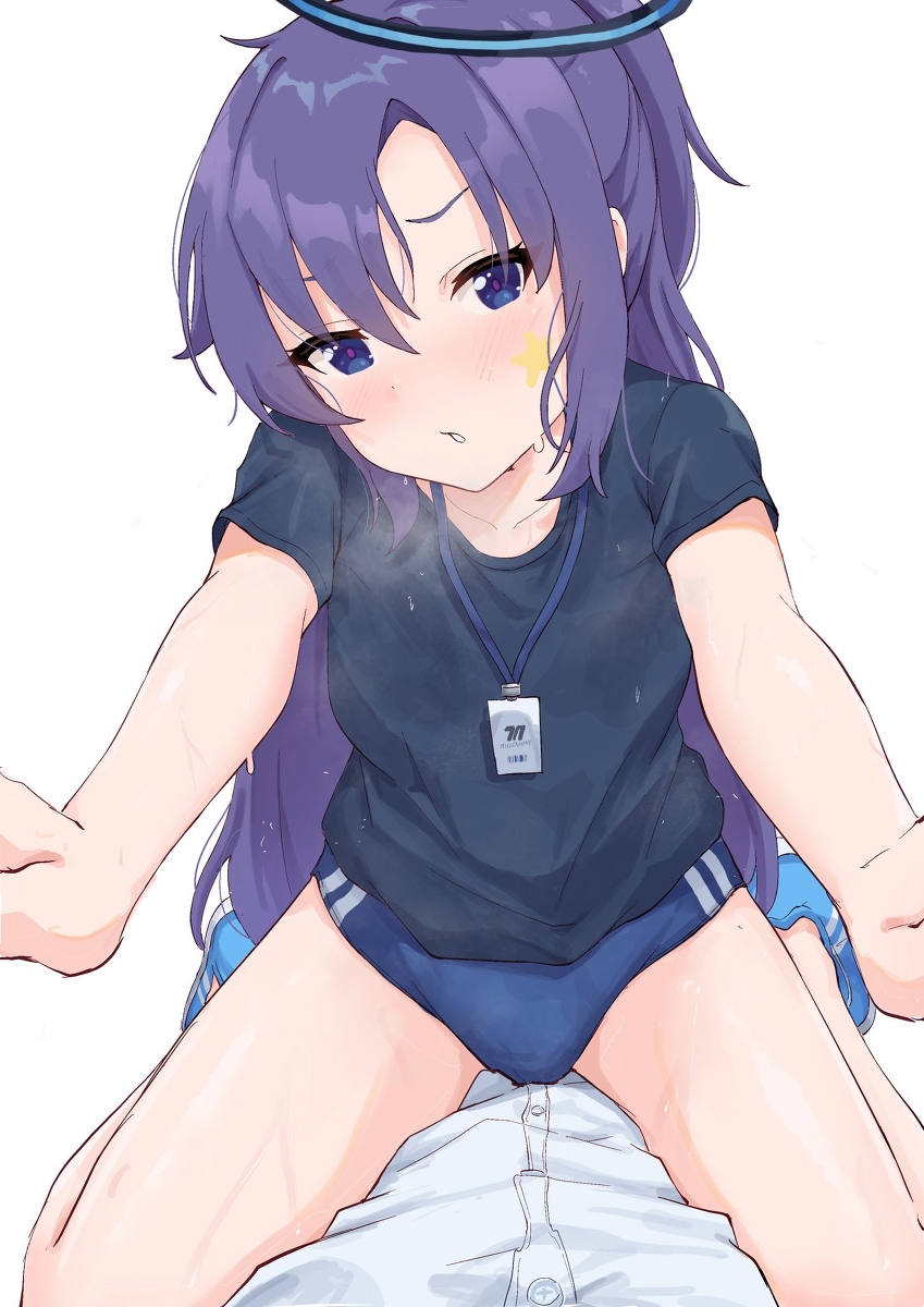 This is a pixiv picture whose title is Yuuka.