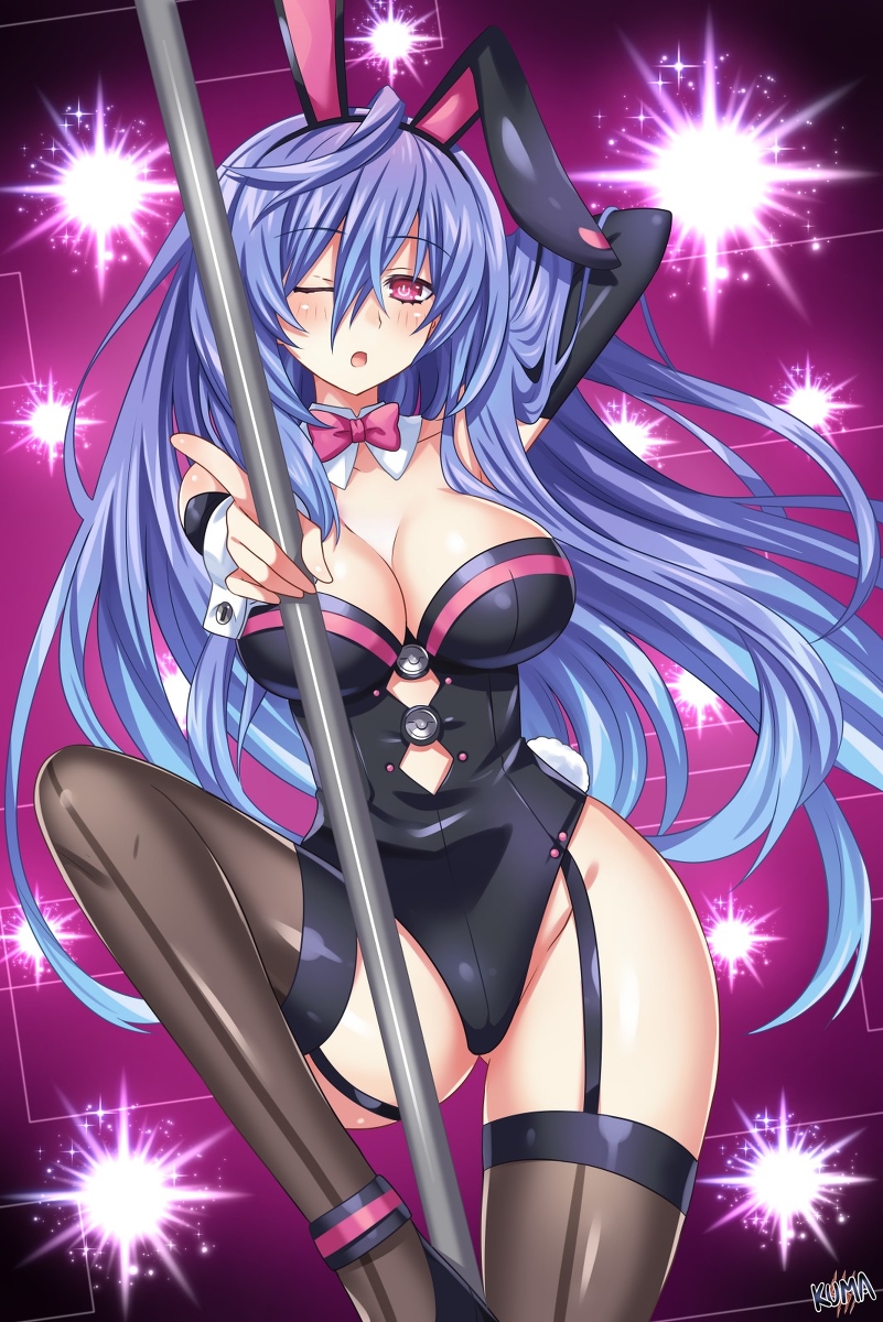 This is a pixiv picture whose title is Iris Heart bunny.