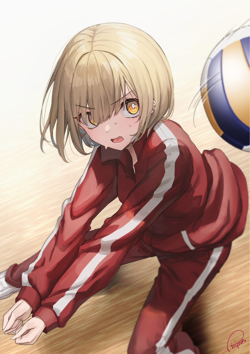 This is a pixiv picture whose title is 🏐.