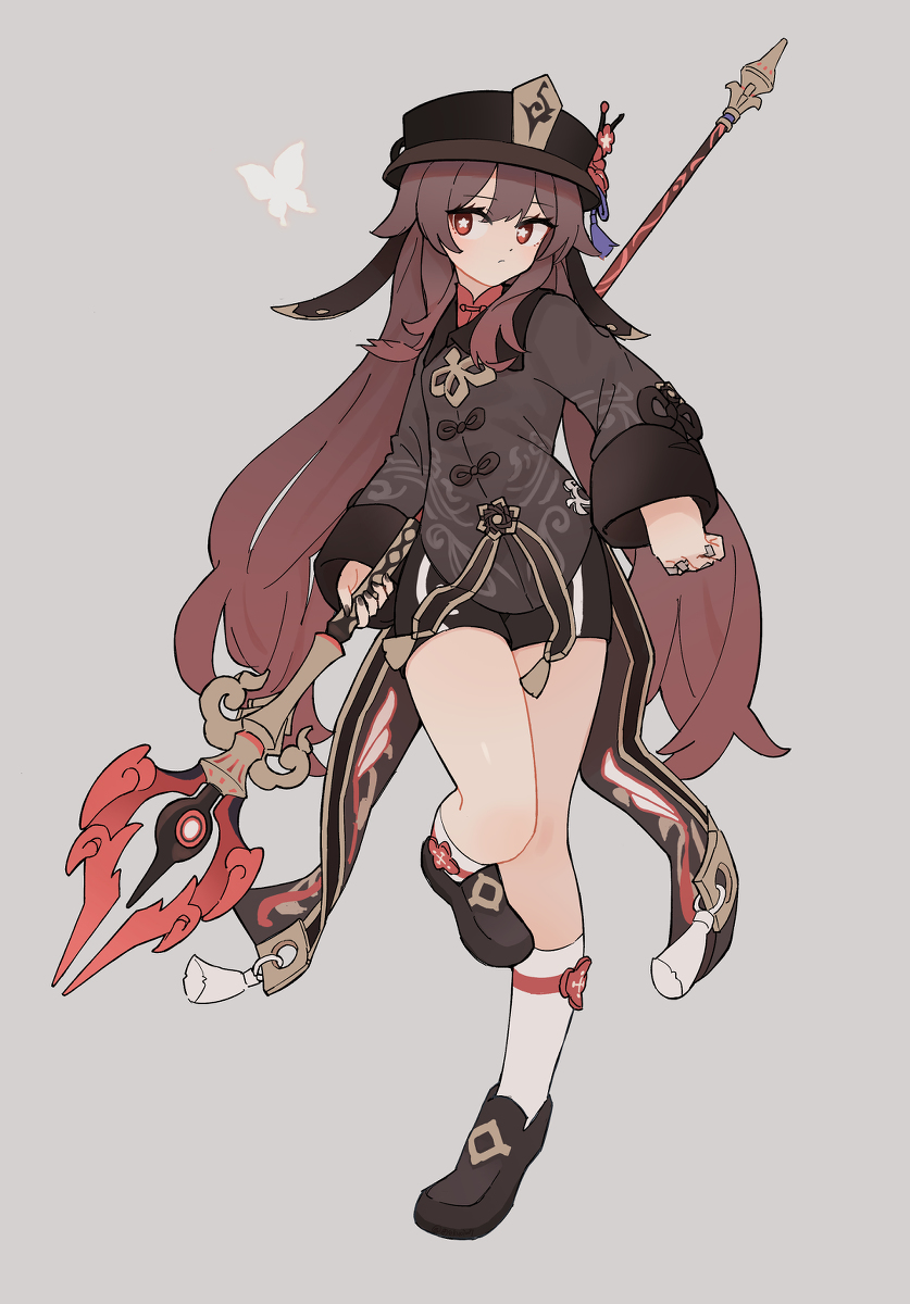 This is a pixiv picture whose title is 胡桃.