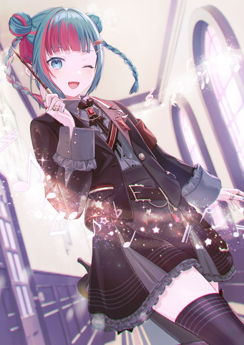 This is a pixiv picture whose title is Magic Academy of Sekai.