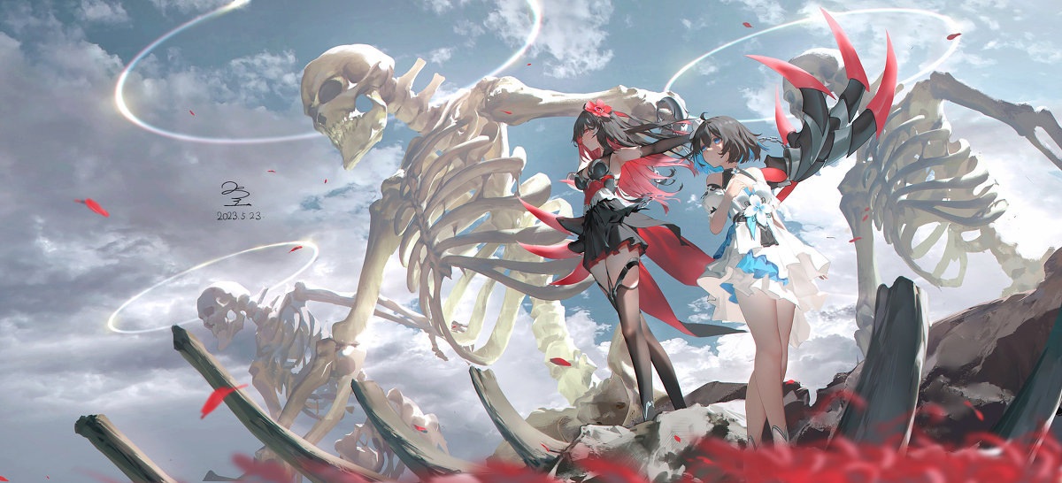 This is a pixiv picture whose title is 阿巴阿巴.
