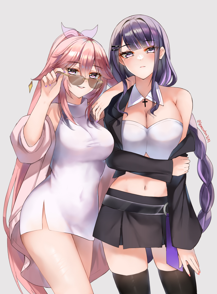 This is a pixiv picture whose title is えいみこ.
