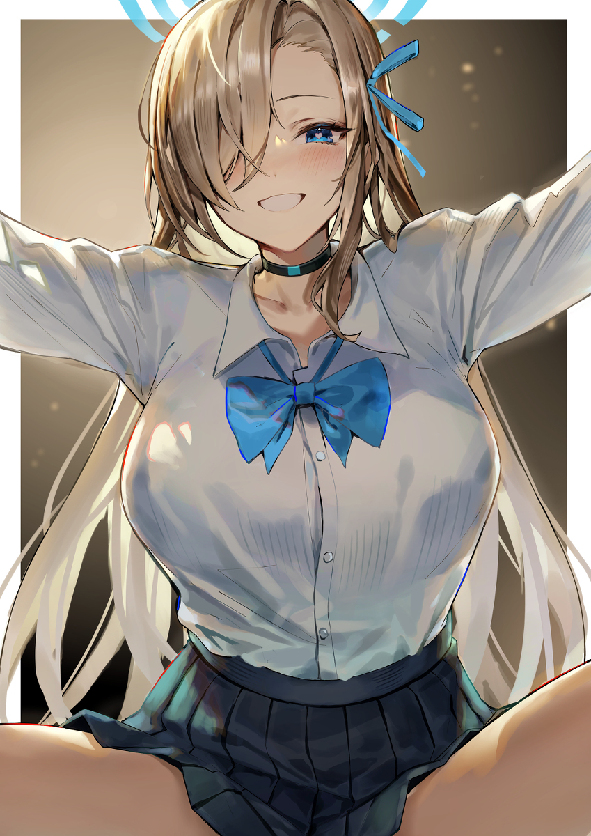 This is a pixiv picture whose title is 一之瀬アスナ.