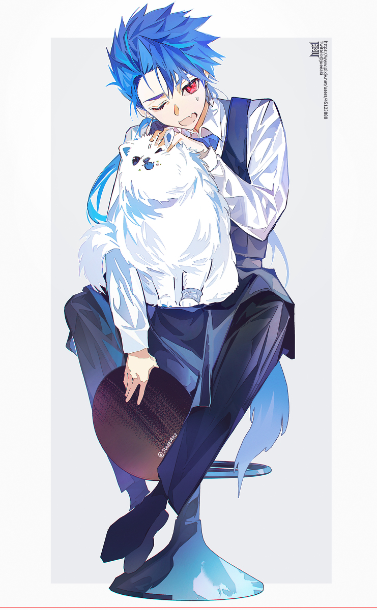 This is a pixiv picture whose title is 無題.
