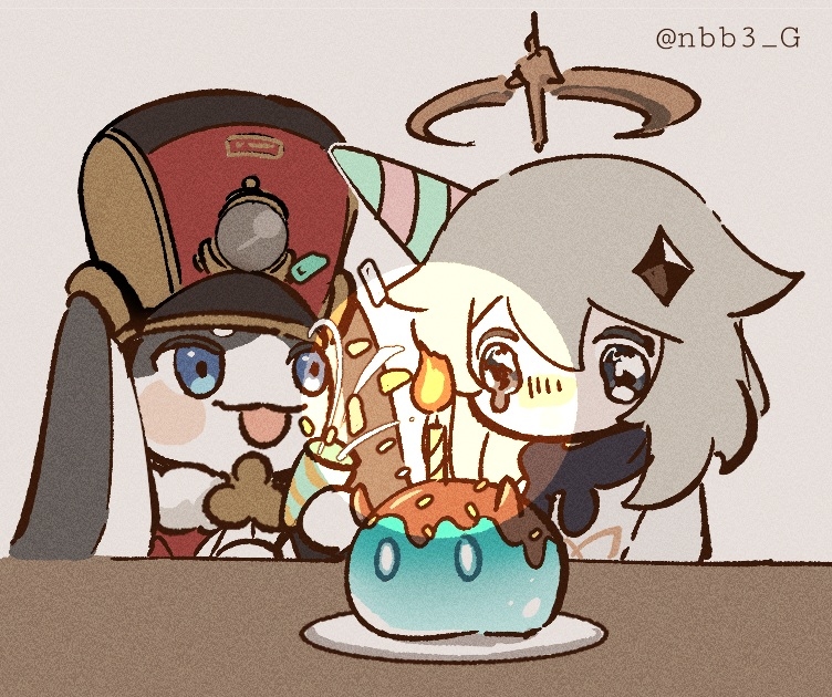 This is a pixiv picture whose title is Happy birthday!🎂.