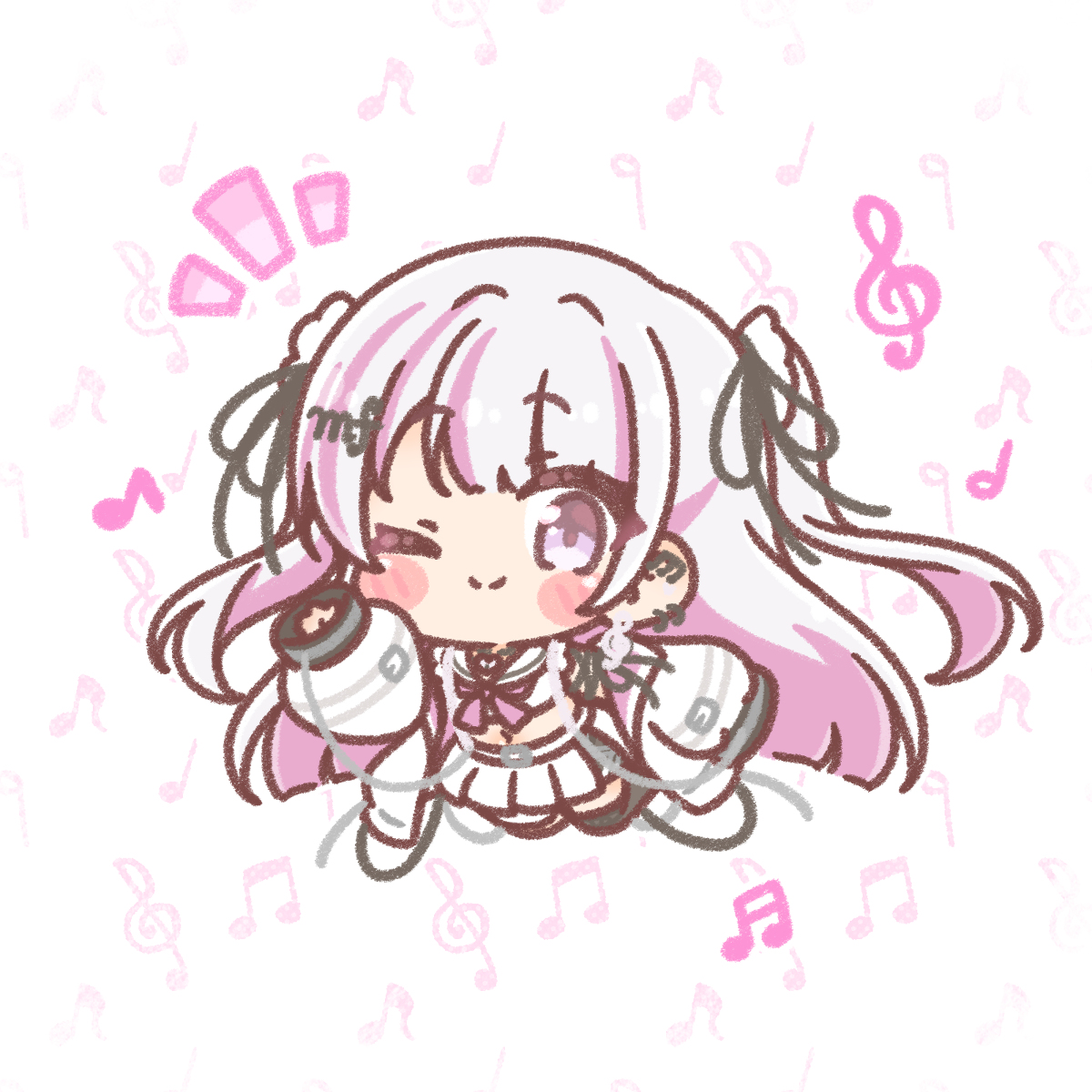 This is a pixiv picture whose title is 音鍵めろさま🗝️.