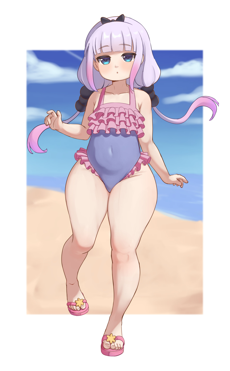 This is a pixiv picture whose title is Kanna owo.