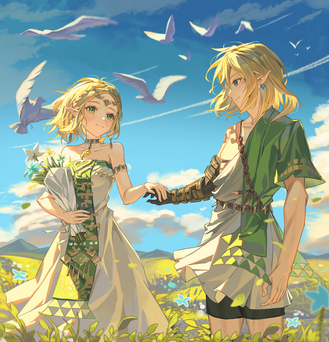 This is a pixiv picture whose title is 最信任的你.