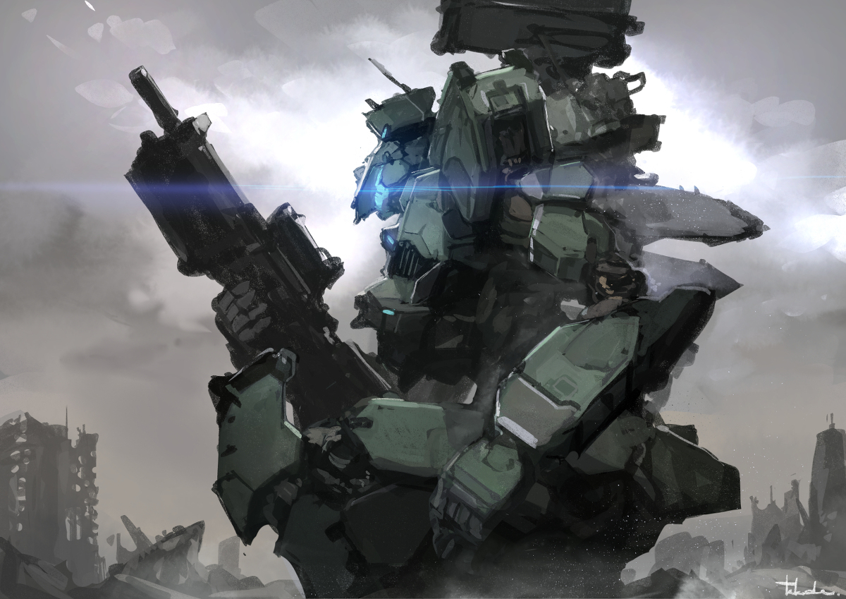 This is a pixiv picture whose title is 【メカ】１００日チャレンジ.