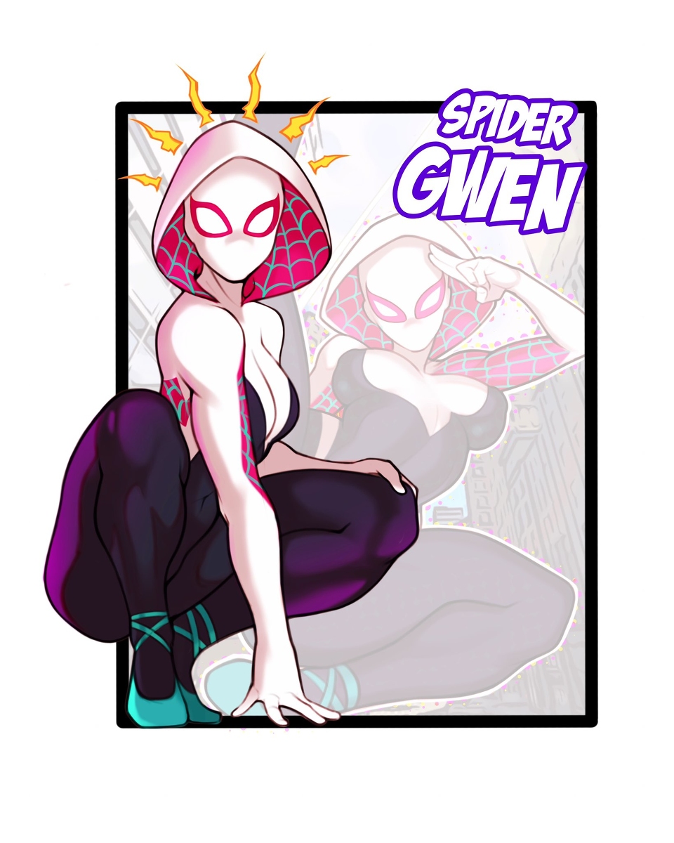 This is a pixiv picture whose title is Gwen.