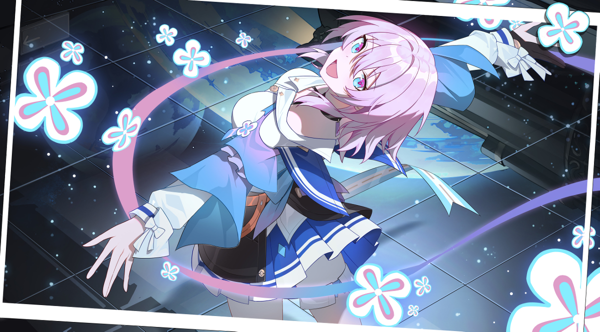 This is a pixiv picture whose title is 三月七.