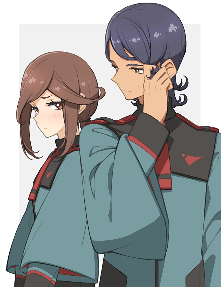 This is a pixiv picture whose title is ラウダとペトラ.