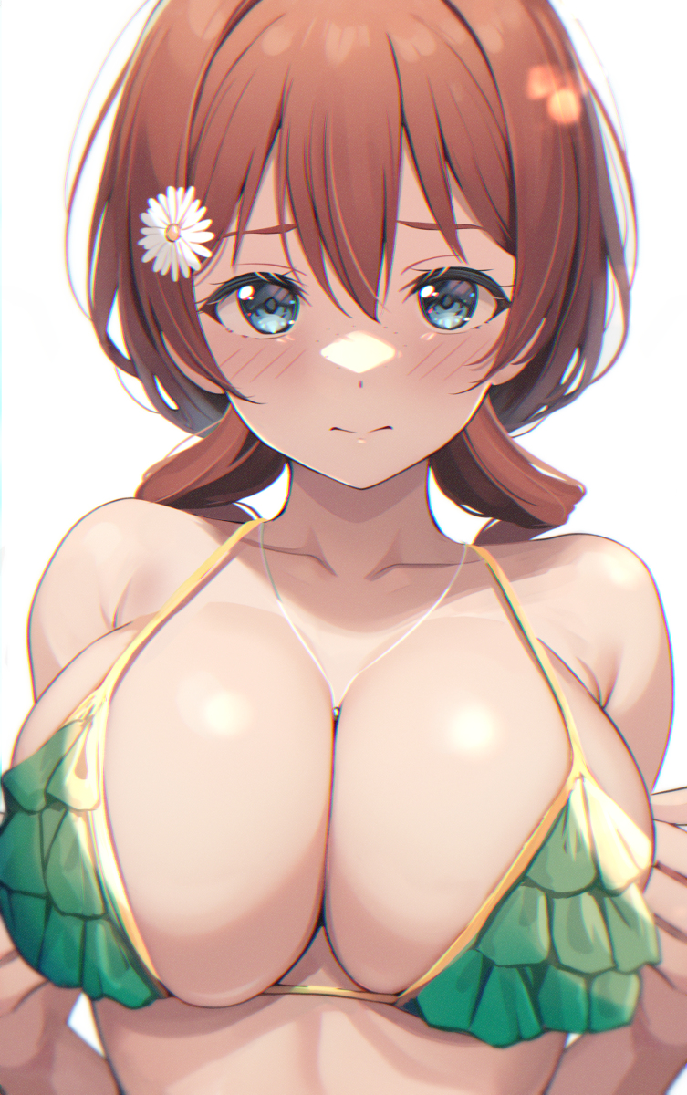 This is a pixiv picture whose title is 水着ヴェルデ.