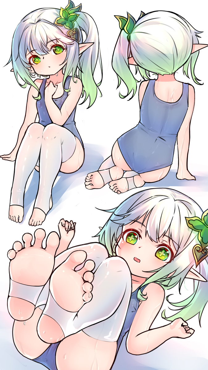 This is a pixiv picture whose title is 🌿.