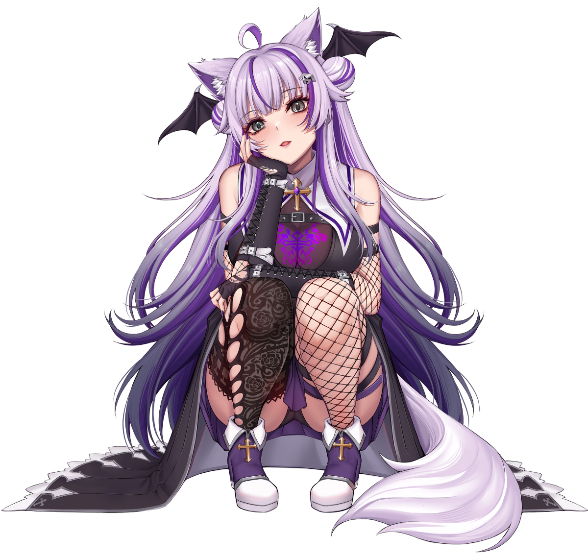 This is a pixiv picture whose title is 【香港Vtuber】希琉柏洛斯.