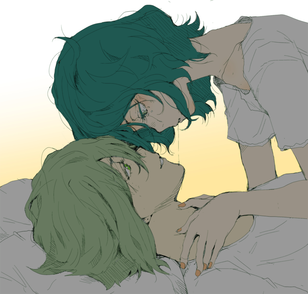 This is a pixiv picture whose title is エランとノレア.