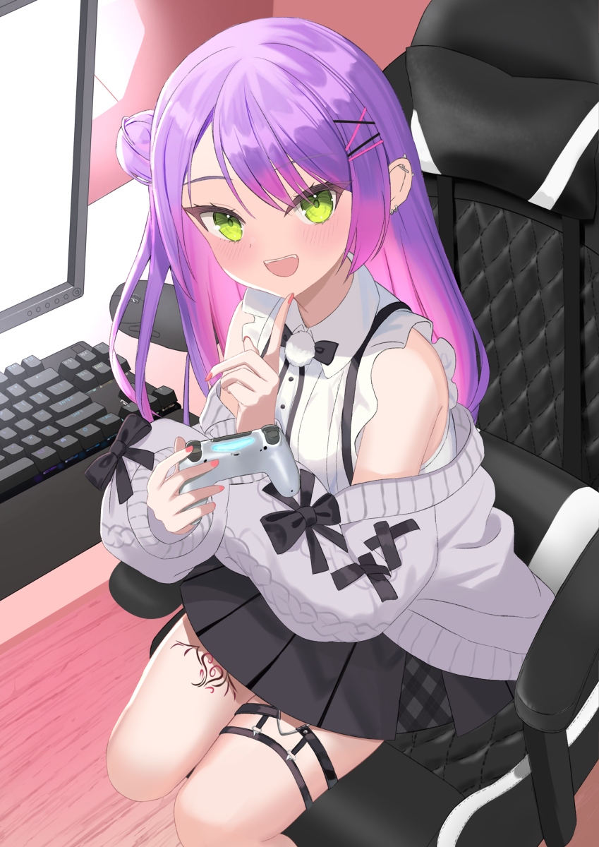 This is a pixiv picture whose title is ゲーミングトワ様.