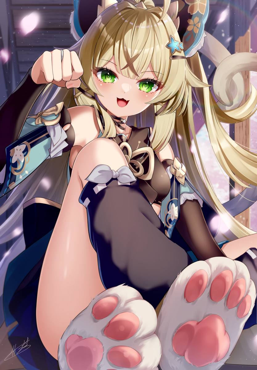 This is a pixiv picture whose title is 綺良々ちゃん.