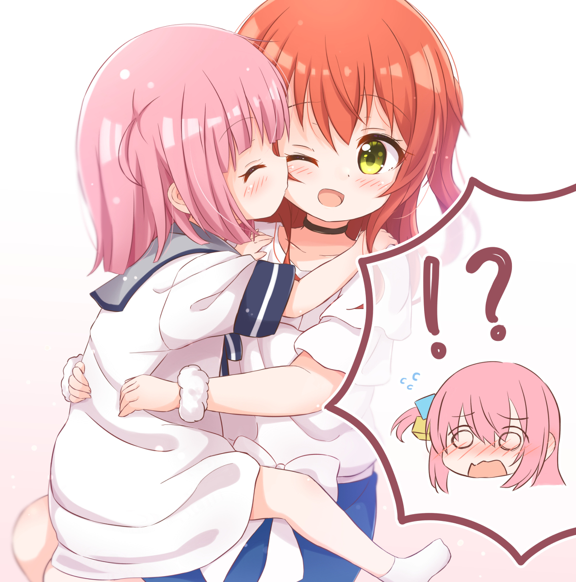 This is a pixiv picture whose title is 喜多ちゃんすき～！.