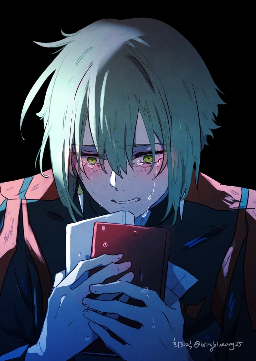 This is a pixiv picture whose title is エラン5号に残った手帳...