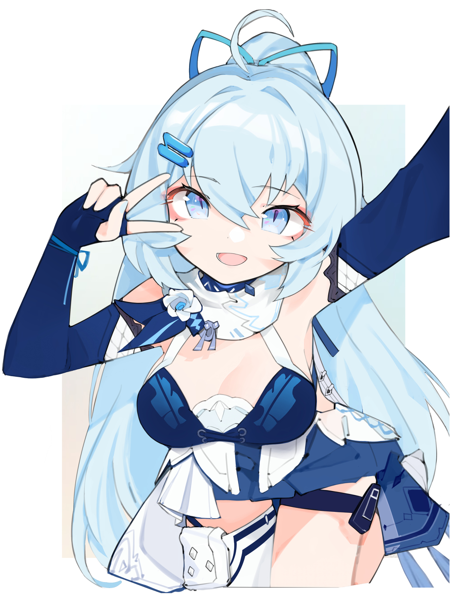 This is a pixiv picture whose title is 拥有美妙歌喉的完美偶像.