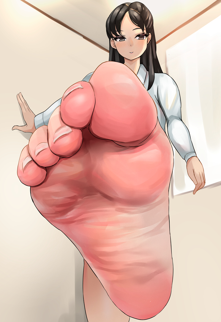 This is a pixiv picture whose title is 先輩OLさん.