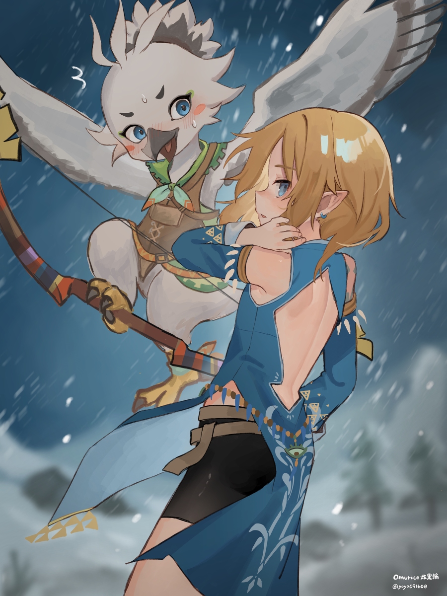 This is a pixiv picture whose title is ❄️Frostbite armor 暴風雪套裝.