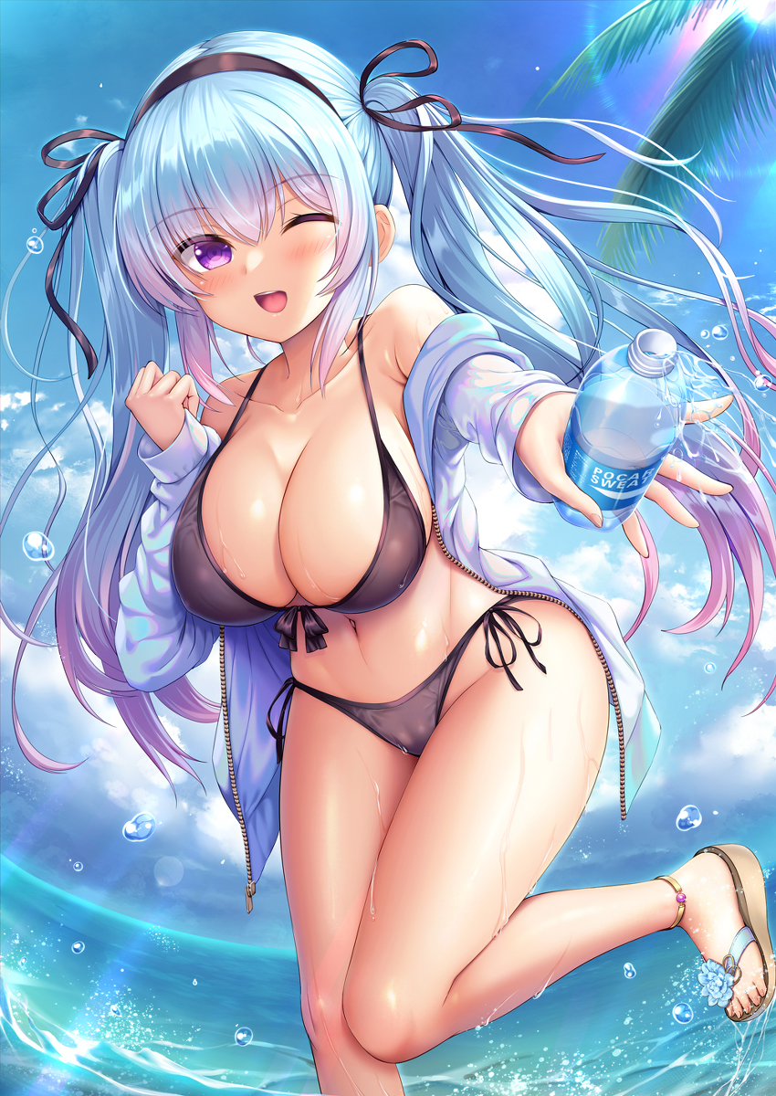 This is a pixiv picture whose title is ☆summer holiday☆.